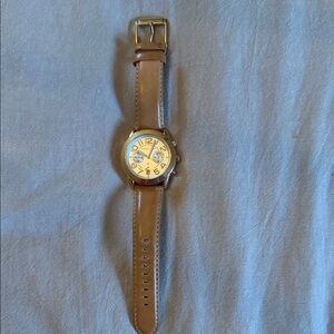 Michael Kors Gold and Tan Women's Watch